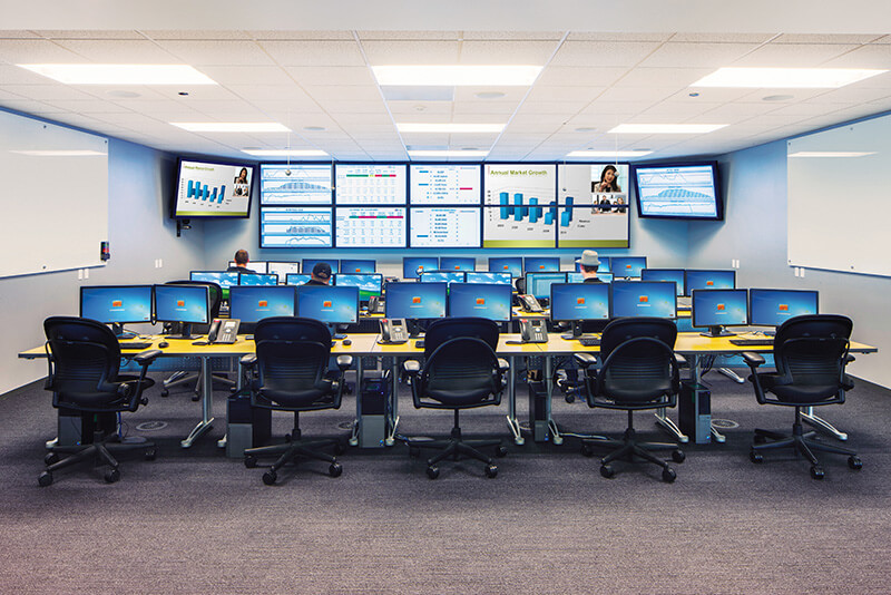 network operations video wall system