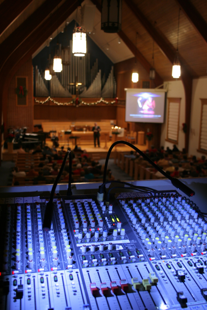 church audio visual equipment