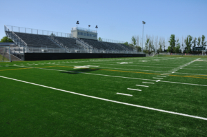 Bleachers,Of,American,High,School,Football,Stadium Stadium AV