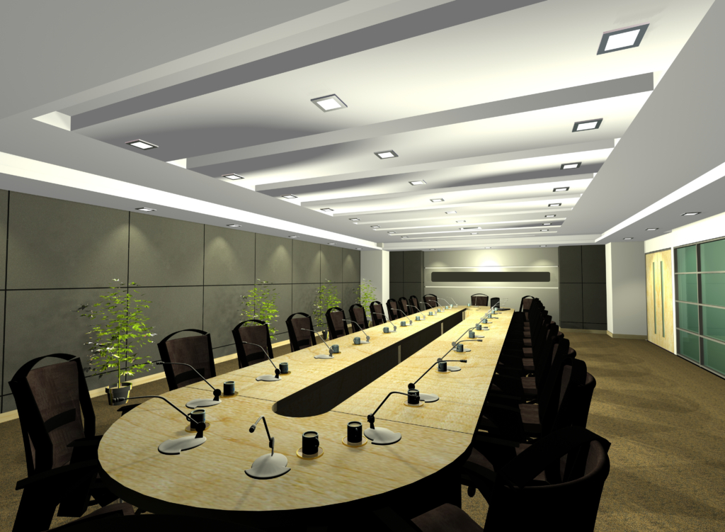 long conference room table