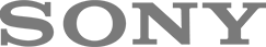 sony logo gray