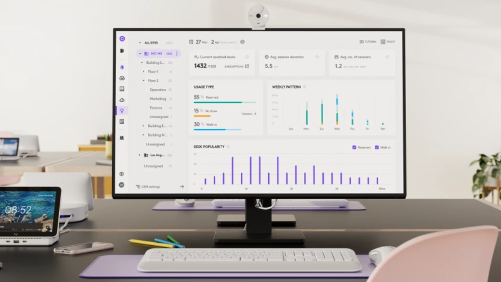 logi dock flex data