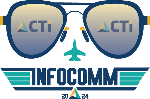 CTI at InfoComm 2024 Aviator Glasses