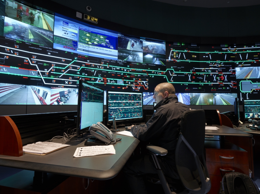 MBTA Control Room CF006793 Vistacom F