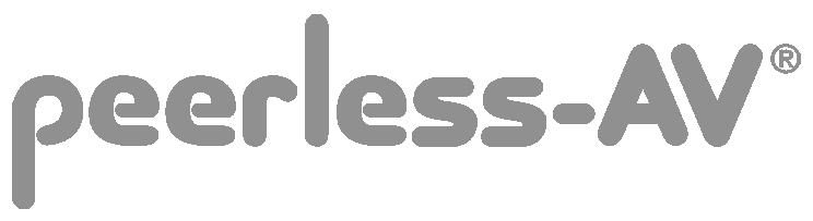 Peerless-AV Logo in dark grey