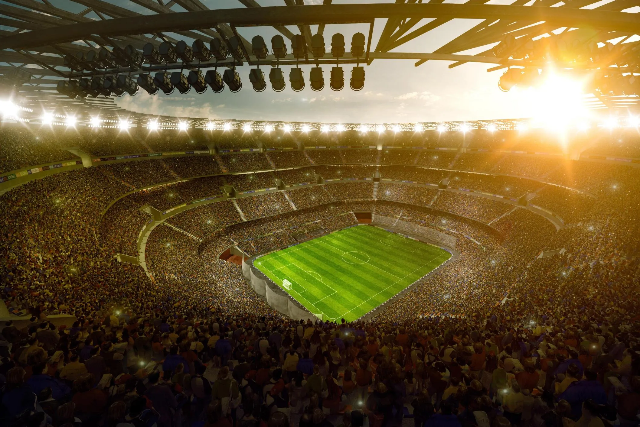 stadium full of audience during a match