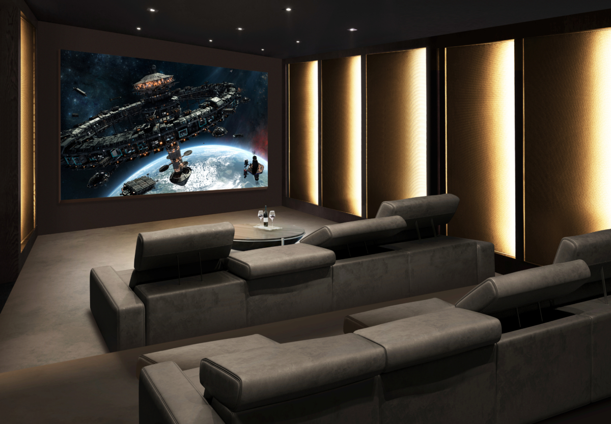 Home theater, luxury interior lg magnit