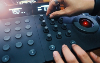 Color grading adjusting controller equipment