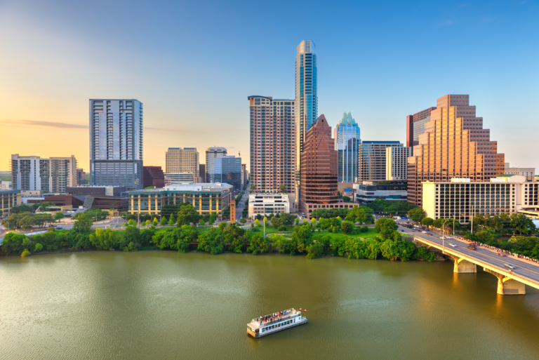 Austin, Texas USA Skyline Early Morning