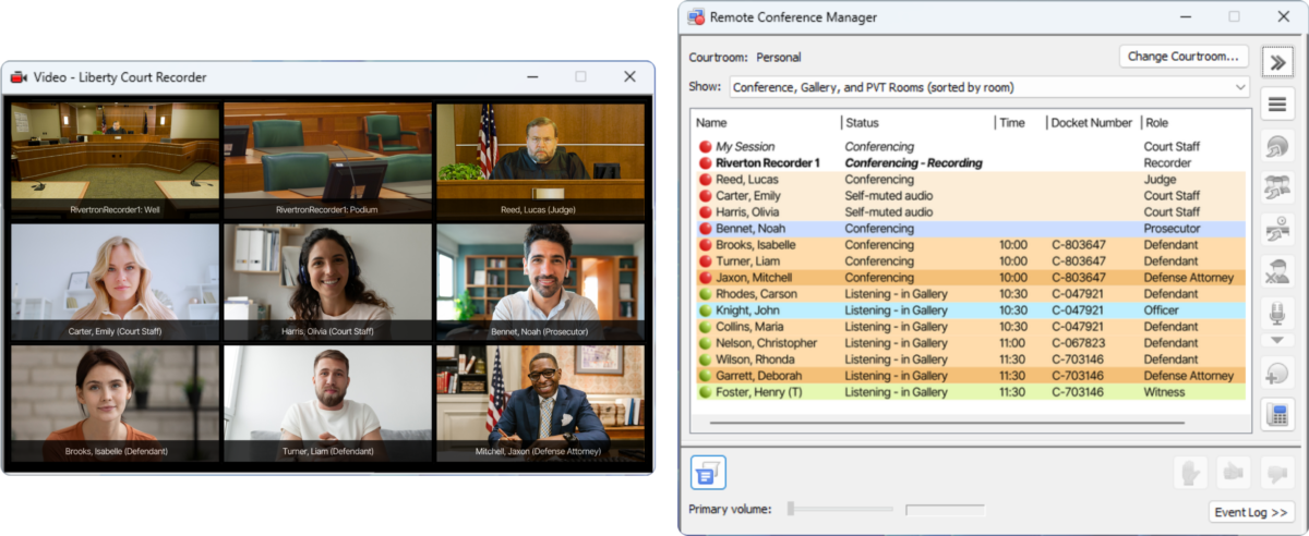 Liberty Virtual Courtroom: Built To Run Court Hearings