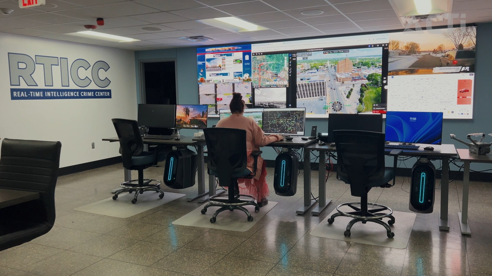 KCKPD Real-Time Intelligence Crime Center