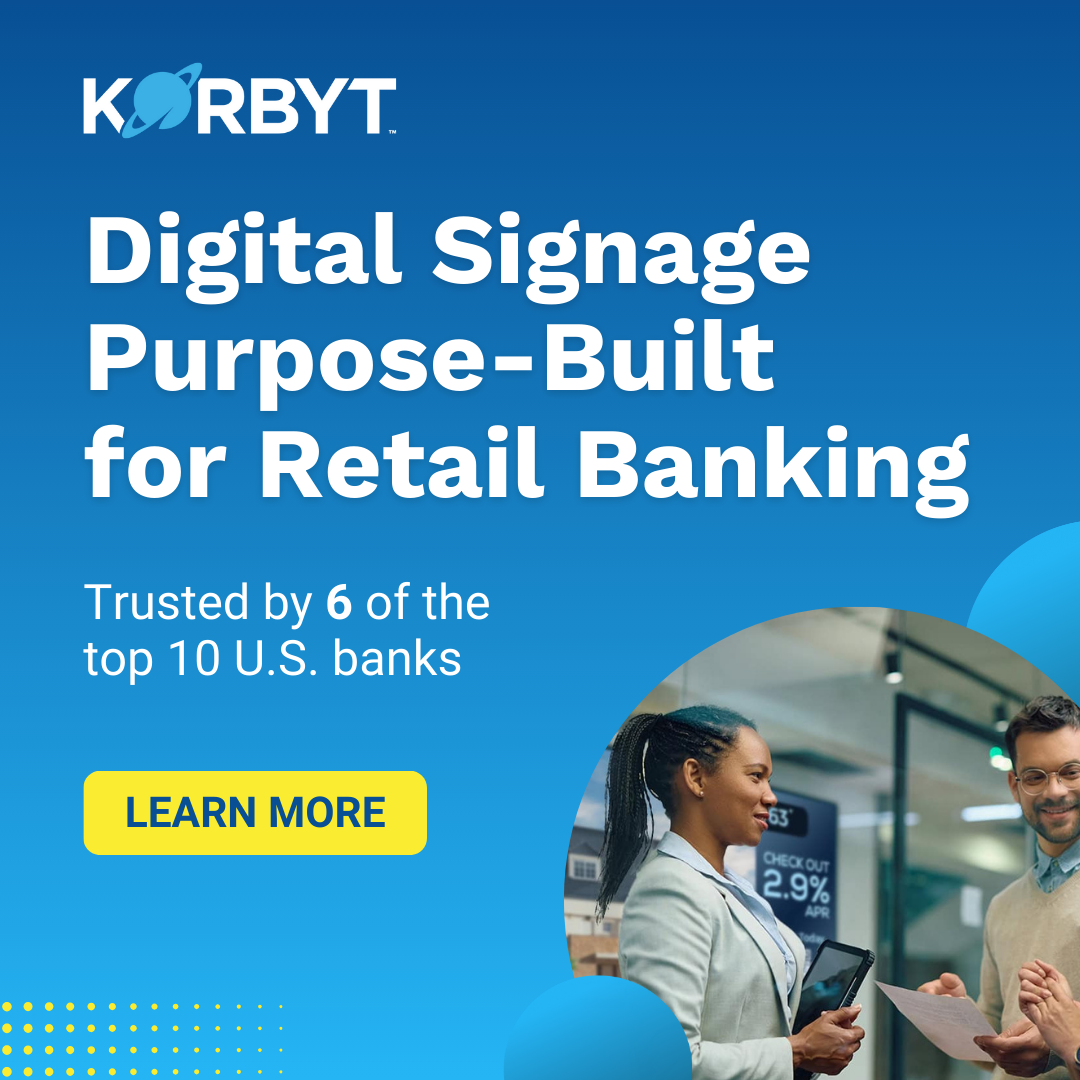 BFSI Digital Signage Social Post