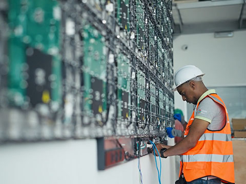 Control Center_LED Wall Viewsonic Manufacturing